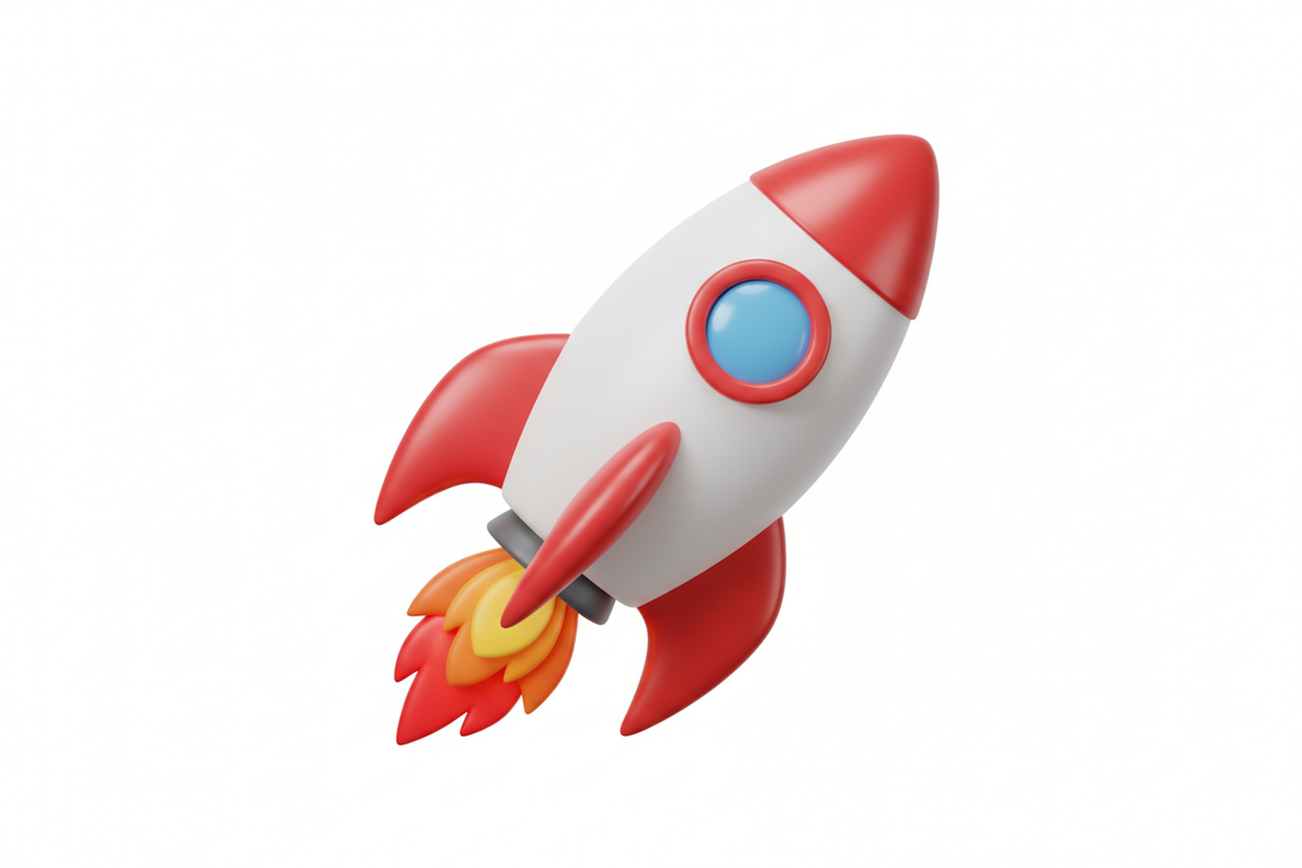 🚀 Rocket emoji